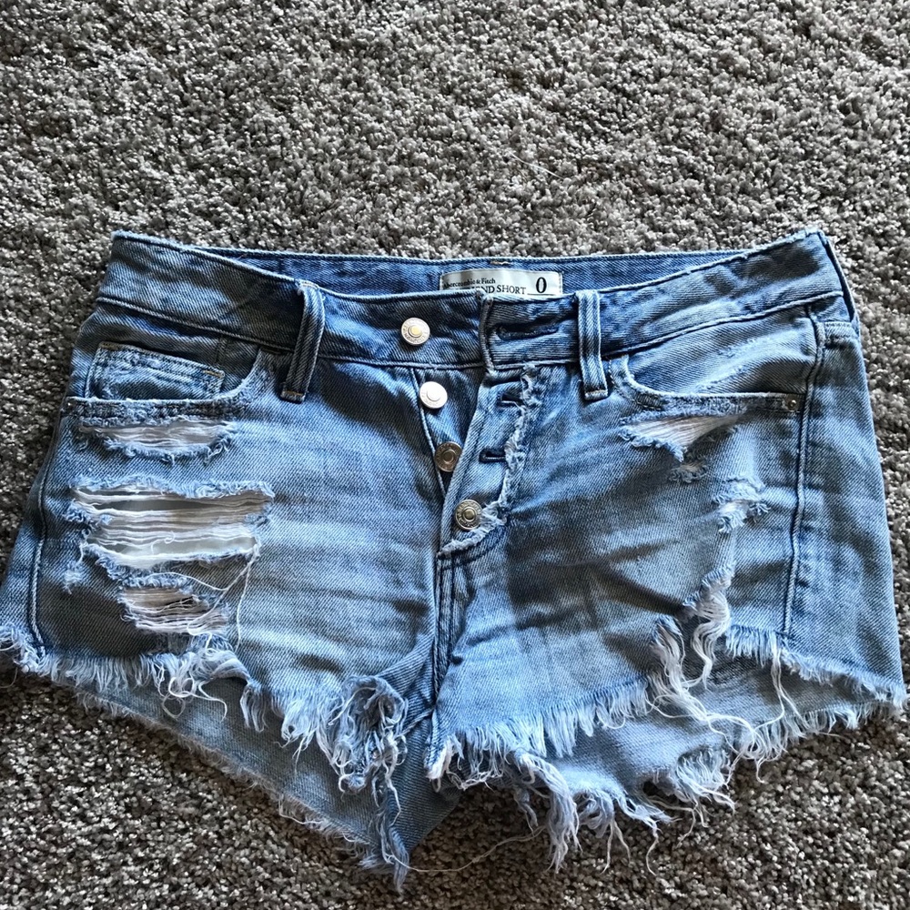 COPY - Abercrombie Boyfriend Style Denim Shorts